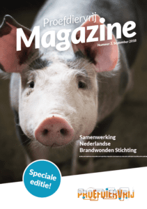 Voorkant speciale editie Brandwonden Stichting