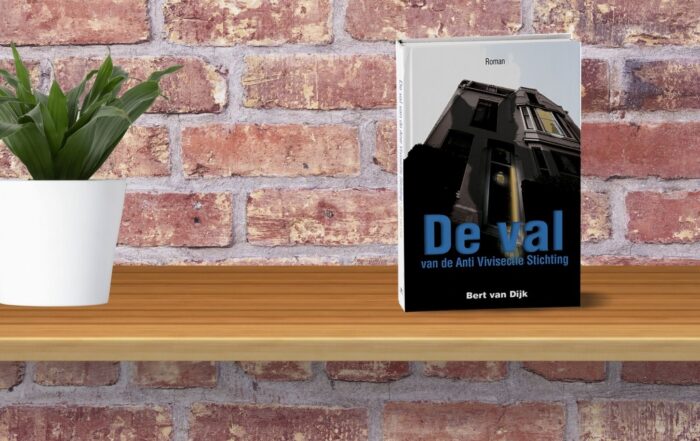 Debuutroman Bert van Dijk 'Val van de Anti Vivisectie Stiching'